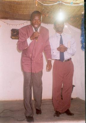 Pastor Obike John Okpabi preaching in Guinea-Bissau